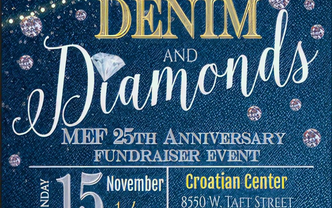 Join us at the Denim & Diamonds 25th Anniversary Gala on Sunday, November 15